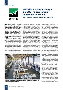 Weinig ��������� ������ 35000-�� ����������-����������� ������ �� ��������� ���������� ���� 1