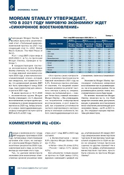 Morgan Stanley ����������, ��� � 2021 ���� ������� ��������� 
���� ����������� ��������������