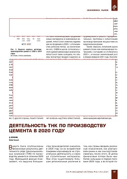 �. �������, Global Cement. ������������ ������� � �����: 
�� �������������� � �����